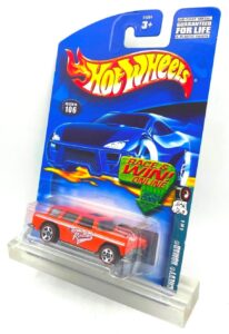 2002-A Hotwheels Red Lines Chevy Nomad #04 of #4 Orange=8 (4)