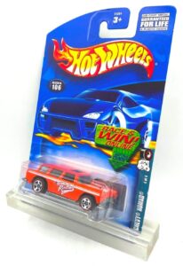 2002-A Hotwheels Red Lines Chevy Nomad #04 of #4 Orange=8 (4)