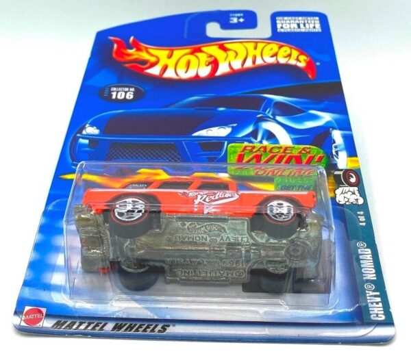 2002-A Hotwheels Red Lines Chevy Nomad #04 of #4 Orange=8 (5) 2002-A Hotwheels Red Lines Chevy Nomad #04 of #4 Orange=8 (5)