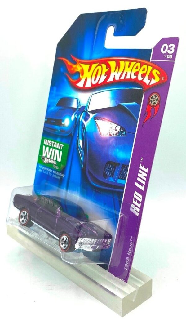 2006 Hotwheels Red Lines 1968 Nova #3 of #5 Purple=2 (4)