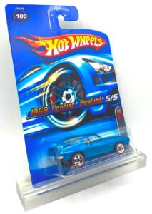 2006 Hotwheels Red Lines '69 Pontiac Firebird #5 of #5 Blue=4 (4)