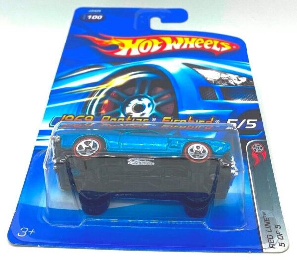 2006 Hotwheels Red Lines '69 Pontiac Firebird #5 of #5 Blue=4 (7) 2006 Hotwheels Red Lines '69 Pontiac Firebird #5 of #5 Blue=4 (7)