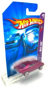 2006 Hotwheels Red Lines 69 Pontiac Firebird #5 of #5 Purple=1 (3)