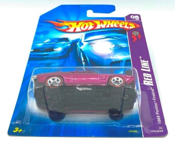 2006 Hotwheels Red Lines 69 Pontiac Firebird #5 of #5 Purple=1 (6)