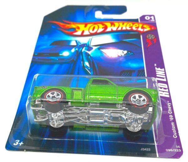 2006 Hotwheels Red Lines Custom '69 Chevy #1 of #5 Green=2 (10) 2006 Hotwheels Red Lines Custom '69 Chevy #1 of #5 Green=2 (10)