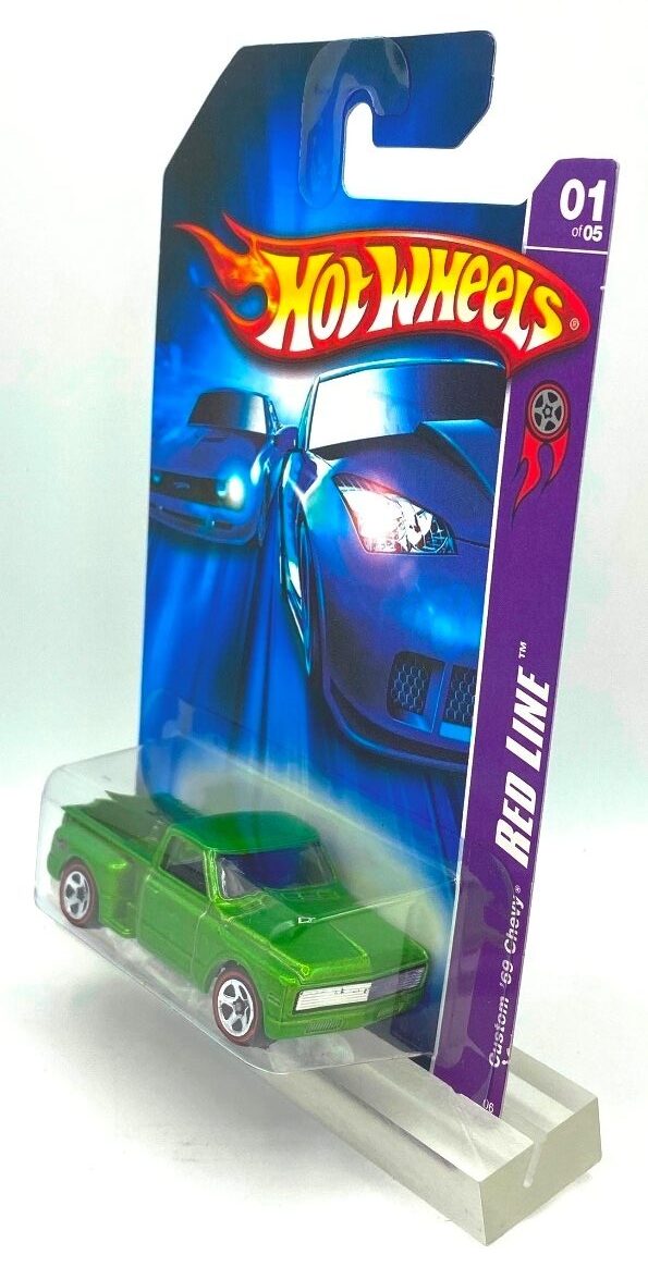 2006 Hotwheels Red Lines Custom '69 Chevy #1 of #5 Green=2 (9) 2006 Hotwheels Red Lines Custom '69 Chevy #1 of #5 Green=2 (9)