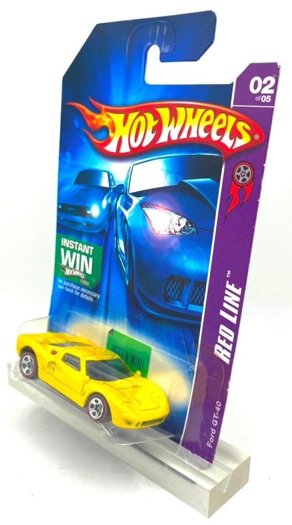 2006 Hotwheels Red Lines Ford GT-40 #2 of #5 Yellow=2 (4)