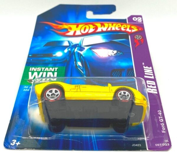 2006 Hotwheels Red Lines Ford GT-40 #2 of #5 Yellow=2 (5)