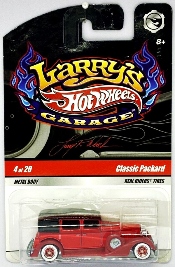 2009 Classic Packard (Larry’s Garage-) Red & Black (#4-20) (1C)
