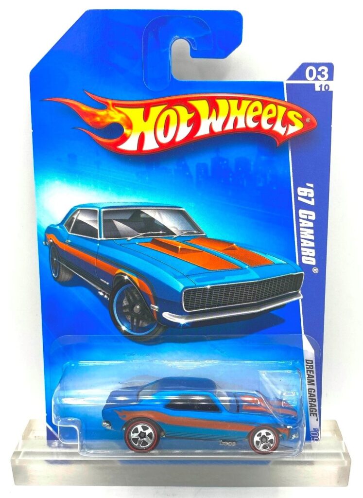 2009 Dream Garage Red Lines '67 Camaro #3 of #10 Blue=5 (1)