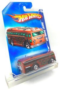 2009 HW City Works R L Surfin' School Bus #5 of #10 Brown=4 (3)