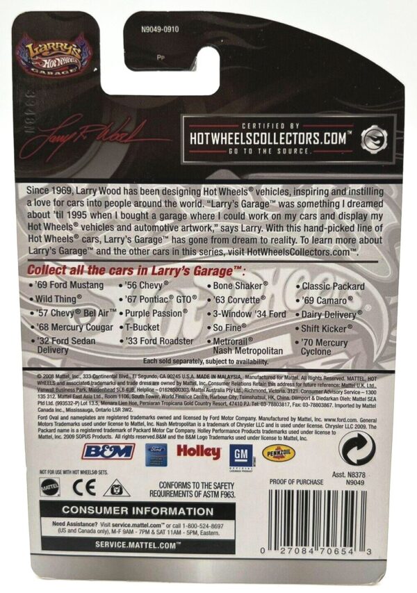 2009 T-Bucket (Larry’s Garage-Signature Card) #14-20 (2) 2009 T-Bucket (Larry’s Garage-Signature Card) #14-20 (2)