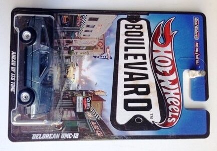 Boulevard DELOREAN DMC-12 (Zamac) Ahead Of Its Time (Hotwheels “Collector Series 1:64 Scale”) “Rare-Vintage” (2012)