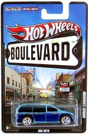 Boulevard DODGE CARAVAN (Blue) Big Hits (Hotwheels “Collector Series 1:64 Scale”) “Rare-Vintage” (2011-2012)