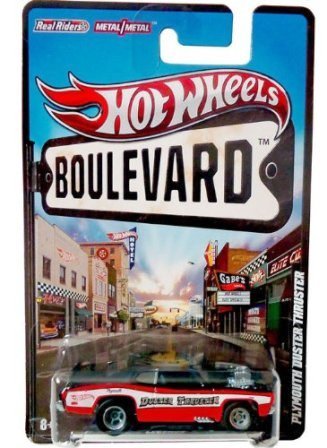 Boulevard Plymouth Duster Thruster (Red/Black) Legends (Hotwheels “Collector Series 1:64 Scale”) “Rare-Vintage” (2011-2012)