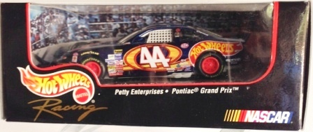 Pontiac Grand Prix (#44 Blue-Petty Enterprises) Hotwheels Racing Limited Edition Nascar Series 1:43 Scale Box Set) “Rare-Vintage” (1998)