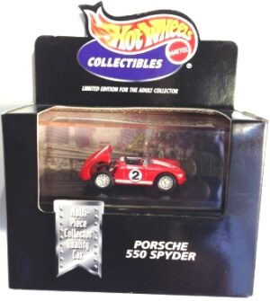 Porsche 550 Spyder - Red & White Porsche 550 Spyder - Red & White