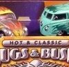VW Bugs & Buses “Hot & Classic” (Hotwheels 100% “Exclusive  Limited Edition 1:64 Scale” Plexi-Case 4 Pc-VW Set) "Rare-Vintage" (2000)