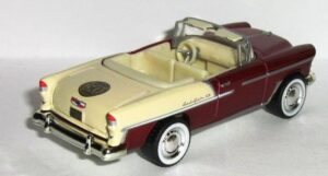 1955 Chevy Bel Air Convertible! Dark Red & Tan #5 of 6 (3)