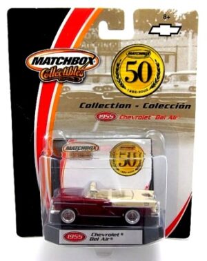 1955 Chevy Bel Air Convertible! Dark Red & Tan #5 of 6 (4)