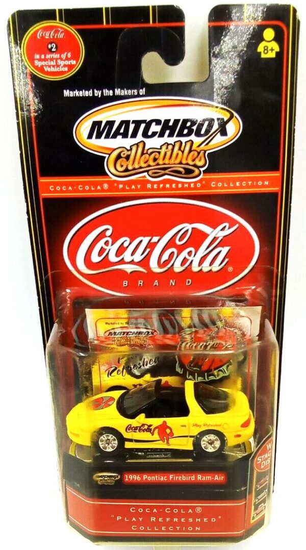 1996 Pontiac Firebird Ram-Air Coca-Cola Vehicle #2 of #6-00 1996 Pontiac Firebird Ram-Air Coca-Cola Vehicle #2 of #6-00