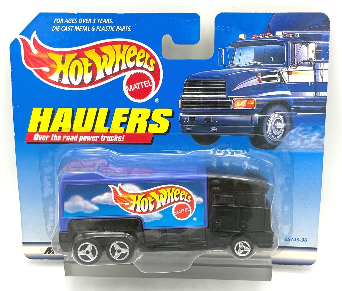 1998 HW Short Card Haulers Transporter Blue (1)