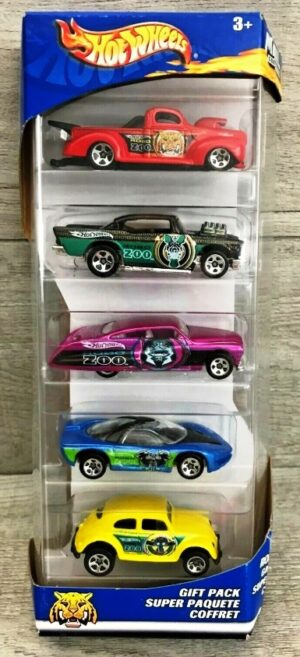 2002 Hotwheels Robo Zoo Gift Pack Multi-Colors 2002 Hotwheels Robo Zoo Gift Pack Multi-Colors