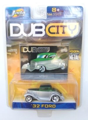 '32 Ford (Dub City) 079-Green-Silver