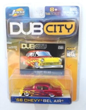 '56 Chevy Bel Air (Dub City) 081-Red-Flames