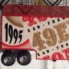 '95 Season - San Francisco 49ers -(Single-Bagged "New") “Limited Edition Transporter”! (Matchbox “NFL-Team” Collectible) “Rare-Vintage” (1995) 