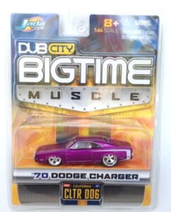 70 Dodge Charger (BIGTIME MUSCLE)1:64 (Purple)