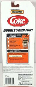 COCA-COLA Yellow-Corvette Exclusive Designs (MATCHBOX 5-PACK)-4