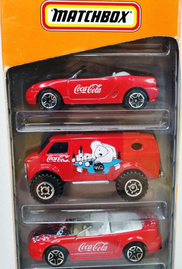 COCA-COLA “wRed Chevy Van!” Exclusive Designs 2000 (2) COCA-COLA “wRed Chevy Van!” Exclusive Designs 2000 (2)