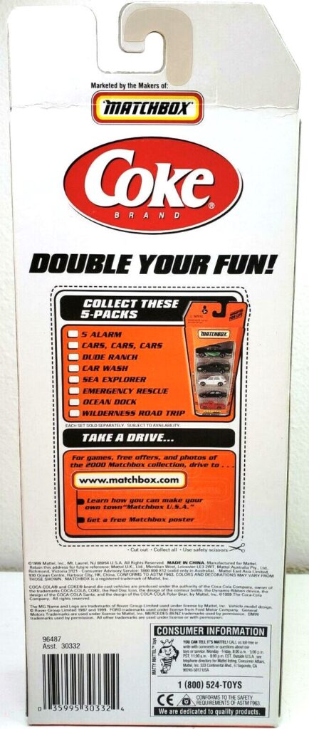 COCA-COLA “wRed Chevy Van!” Exclusive Designs 2000 (4)