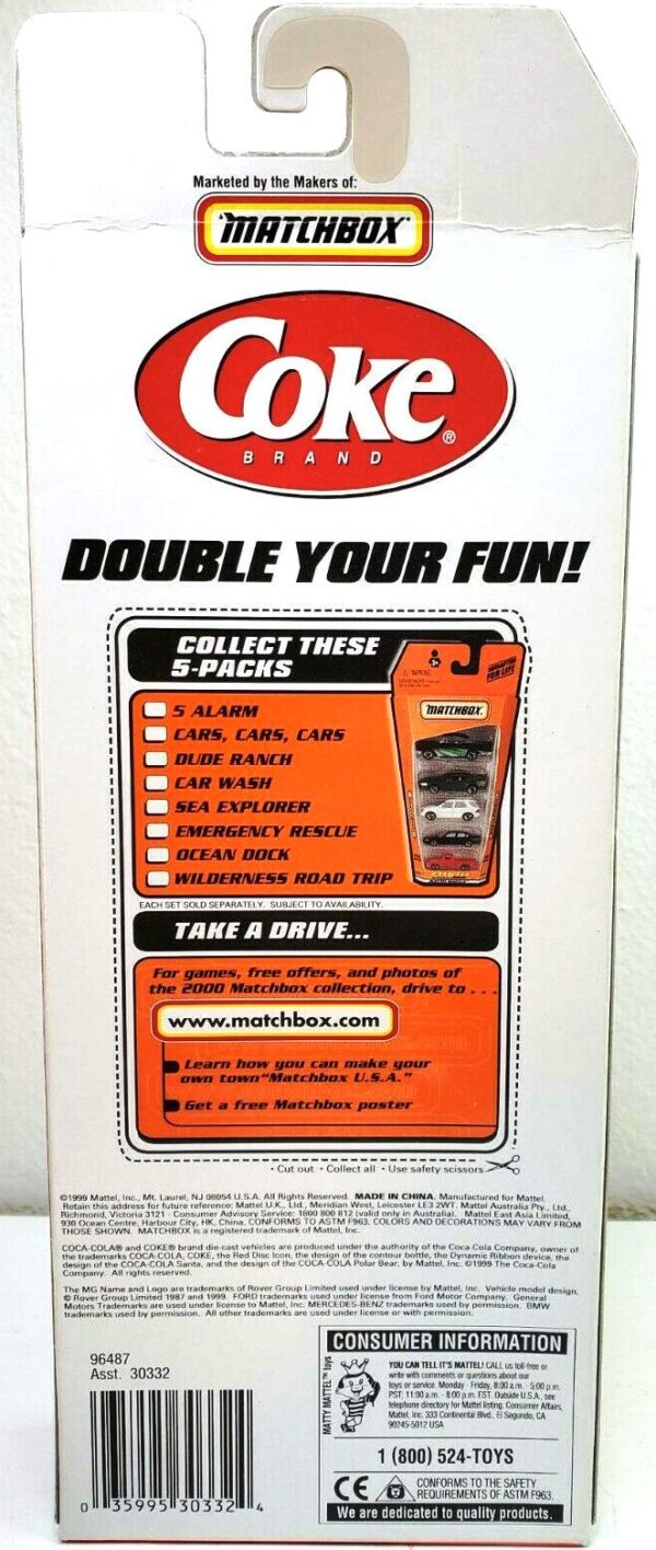 COCA-COLA “wRed Chevy Van!” Exclusive Designs 2000 (4) COCA-COLA “wRed Chevy Van!” Exclusive Designs 2000 (4)