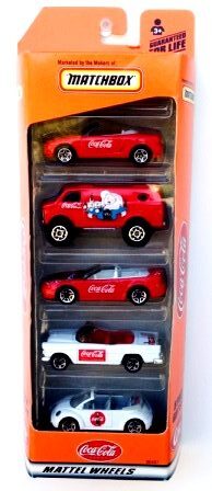 Coca-Cola (Matchbox 5-Pack) - (Red Van) 1999 Coca-Cola (Matchbox 5-Pack) - (Red Van) 1999