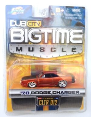 '70 Dodge Charger (BIGTIME MUSCLE)1:64 (Copper/Black)