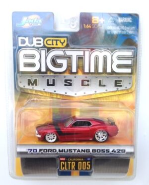 '70 Ford Mustang Boss 429 (BIGTIME MUSCLE)1:64 (Red)