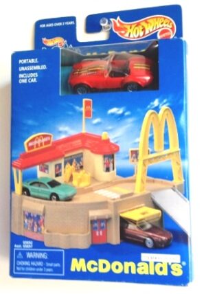 McDonald's Place Play Set & HW Classic Cobra (1996)