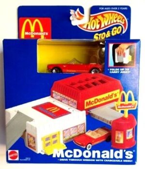 Mustang - Red (McDonald's STO & GO Play Set) 1995
