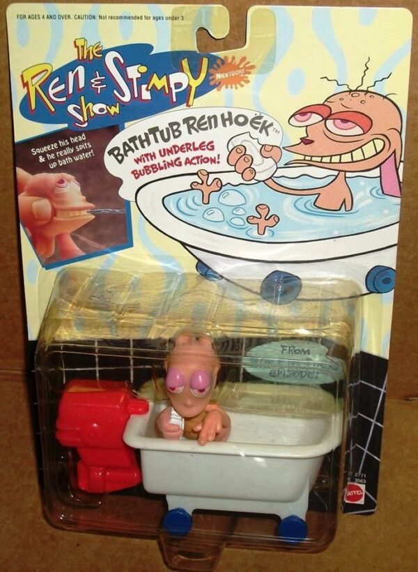 Ren and Stimpy (Bathtub Renhoek)-1a Ren and Stimpy (Bathtub Renhoek)-1a