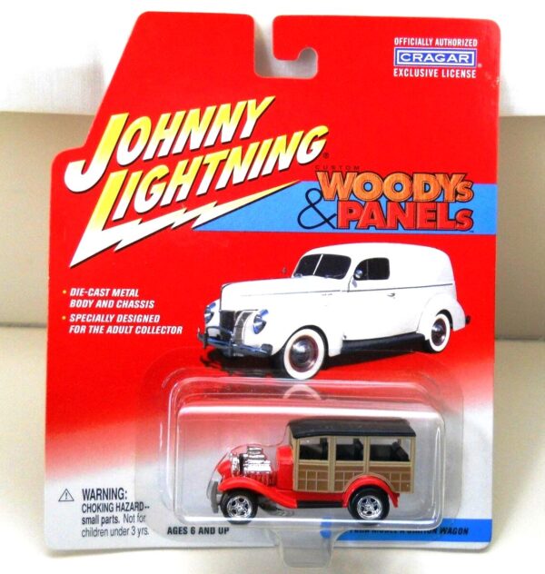 Vintage '31 Ford Model A Station Wagon Red (3)