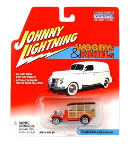 Vintage '31 Ford Model A Station Wagon Red (4)