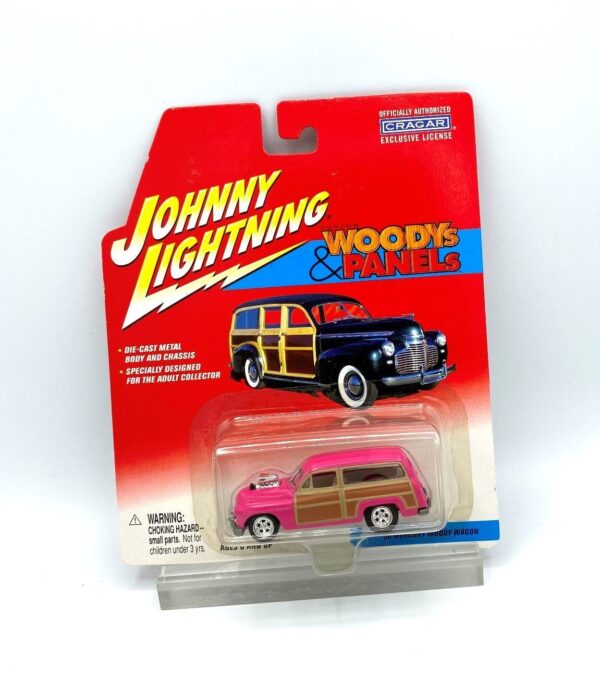 Vintage '50 Mercury Woody Wagon Pink (2)