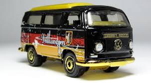 Volkswagen T2 Bus- “Black w/Gold Under Carriage” (Matchbox “60th Anniversary” Collectible Series) “Rare-Vintage” (2012) 