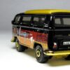 Volkswagen T2 Bus- “Black w/Gold Under Carriage” (Matchbox “60th Anniversary” Collectible Series) “Rare-Vintage” (2012) 