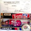 ’93 Season – San Francisco 49ers -(William Floyd’s Double Autograph) “Limited Edition Transporter”! (Matchbox “NFL-Team” Collectible) “Rare-Vintage” (1993) 