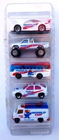 World Cup Soccer-France (Matchbox 5-Pack) 'No Box' 1997