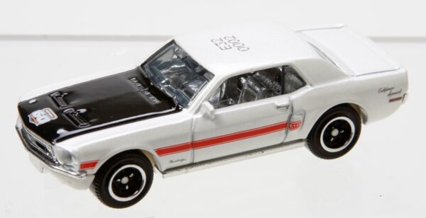 '68 Mustang GT/CS - “California Special-Pearl White w/Black Hood” (Matchbox “60th Anniversary” Collectible Series) “Rare-Vintage” (2012) 