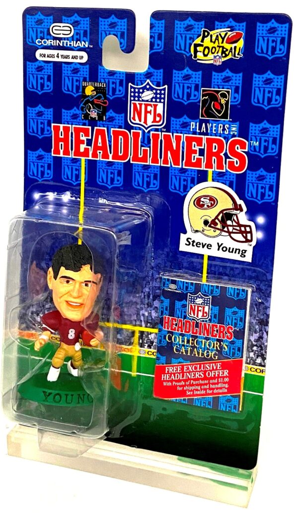 1996 Corinthian Headliners NFL Steve Young (3)